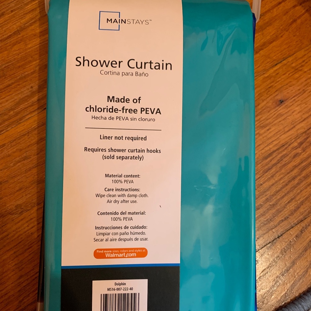 Brand new fish shower curtain